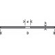 Отрезной круг, прямой, по металлу A 30 S BF, 150 mm, 22,23 mm, 2,5 mm