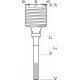 Полая сверлильная коронка SDS-max 68x420x550 mm, 8