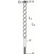 Ударные сверла SDS-max-7 12x400/540мм