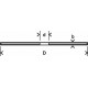 Диск отрезной 125*2,5мм, прямой, Expert for Metal