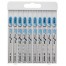 Набор из 10 пильных полотен Basic for Metal T 218 A, T 118 G, T 118 A, T 118 B Bosch