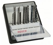 Набор из 10 пильных полотен Robust Line Wood Expert, с T-образным хвостовиком - Bosch