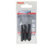 Набор из 3 конусных зенкеров 50 mm / 6-8 mm / 8, 10, 12 mm Bosch