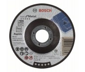 Отрезной круг, выпуклый, Best for Metal, Rapido A 60 W BF, 115 mm, 1,0 mm Bosch