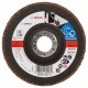 Лепестковый шлифкруг X571, Best for Metal 125 мм, 22,23 мм, 40 для Угловые шлифмашины и дрели Bosch