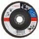 Лепестковый шлифкруг X571, Best for Metal 100 мм, 16 мм, 40 для Угловые шлифмашины и дрели Bosch