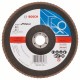 Лепестковый шлифкруг X551, Expert for Metal 180 мм, 22,23 мм, 80 для Угловые шлифмашины и дрели Bosch