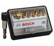 Набор Robust Line из 12+1 насадок-бит M Max Grip 25 mm, 12+1tlg. Bosch