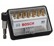 Набор Robust Line из 12+1 насадок-бит M Max Grip 25 mm, 12+1tlg. Bosch