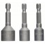 Пакет торцовых ключей 3 предм. 50 мм, 8, 10, 13 мм Bosch