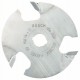 Плоская пазовая фреза 8 mm, D1 50,8 mm, L 4 mm, G 8 mm Bosch