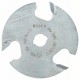 Плоская пазовая фреза 8 mm, D1 50,8 mm, L 2,5 mm, G 8 mm Bosch