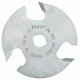 Плоская пазовая фреза 8 mm, D1 50,8 mm, L 2 mm, G 8 mm Bosch