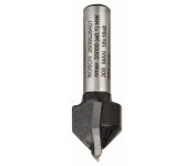 V-образная пазовая фреза 8 mm, D1 16 mm, L 16 mm, G 45 mm, 90° Bosch