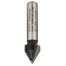 V-образная пазовая фреза 8 mm, D1 11 mm, L 14 mm, G 45 mm, 60° Bosch